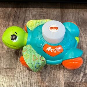 Fisher-Price Linkimals Sit to Crawl Sea Turtle Light Up Musical Learning Toy